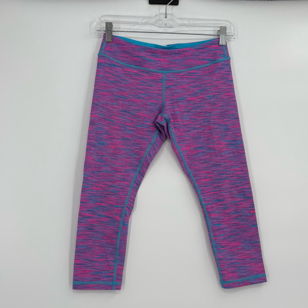 Ivivva pink cropped‎ leggings 14